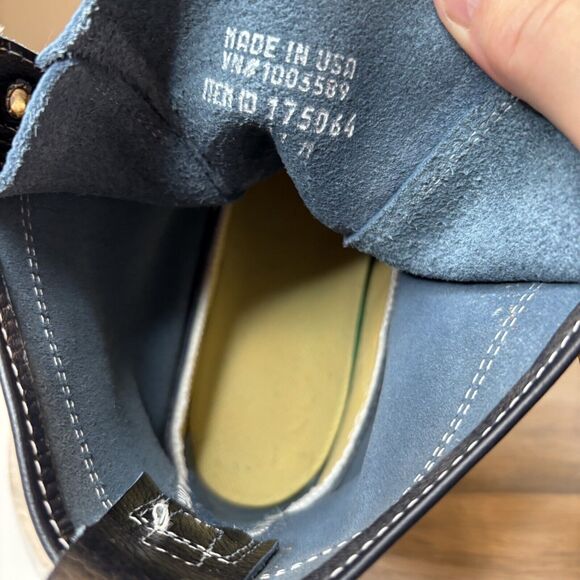 LL Bean Boots Women's Leather‎ Raven Blue Classic Bean Boots Made in USA Size 11 - Picture 11 of 11